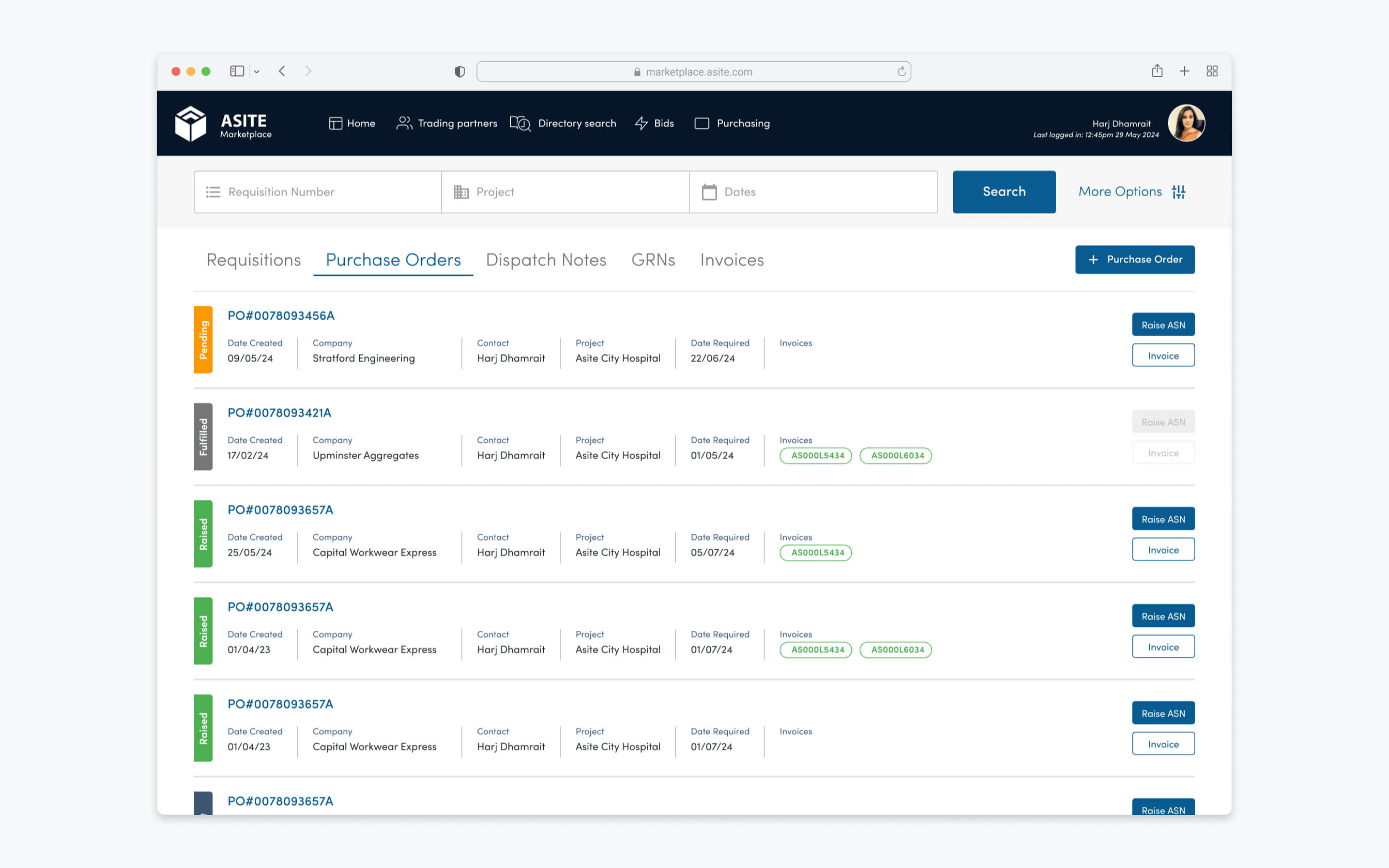 wi-Q admin and operational interface