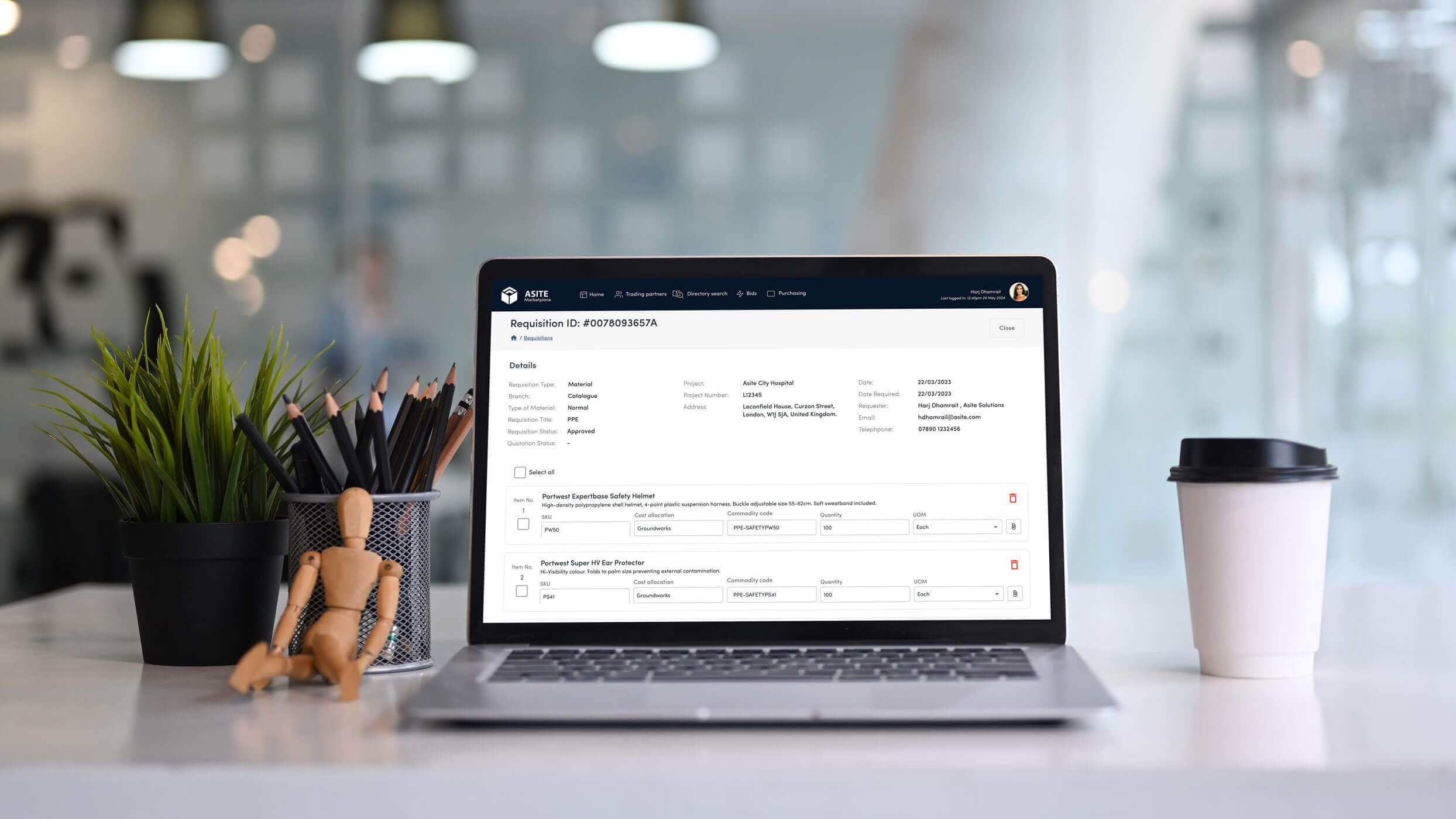 wi-Q product screens